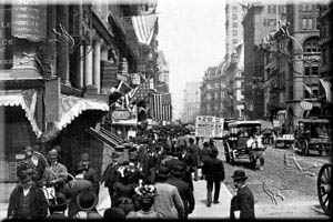 View Of Broadway North of Ceder Street