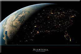 Nightfall:Sunset on the Rockies