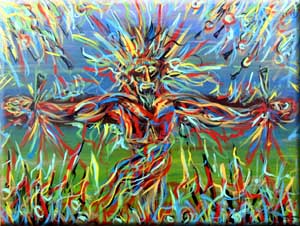 Spears of Men; Trumpets of Angels