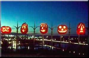 Halloween Night Pumpkins