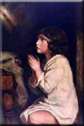 The Infant Samuel at Prayer