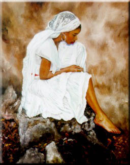 Lady in White by Merryl Jaye